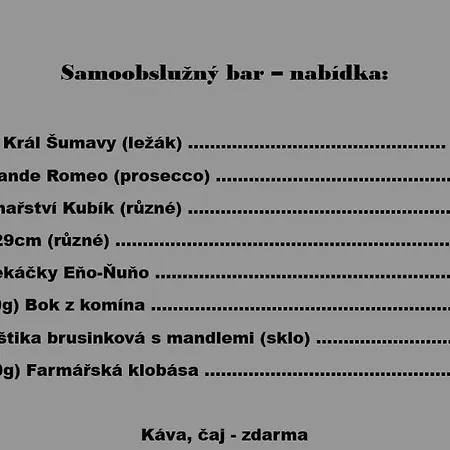 Stříbrný Vítr - Adults Only Alojamento de Acomodação e Pequeno-almoço Horní Planá